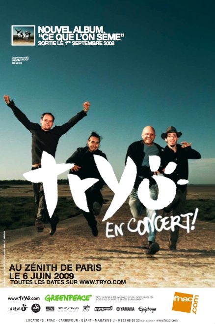 TRYO au Zénith de Lille