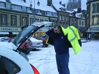 Déplacement en normandie