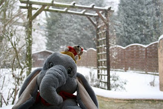 Dumbo et la neige