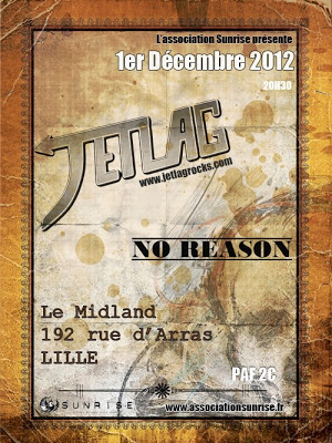 Jetlag en concert à Lille