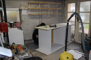 Travaux au sous sol suite et presque fin!