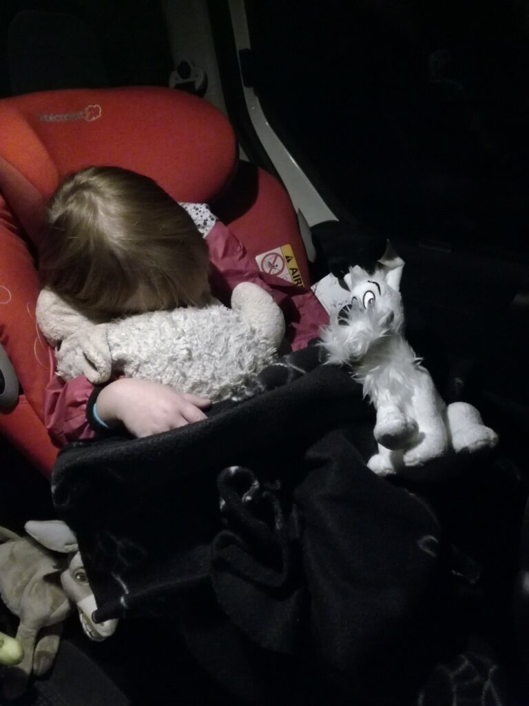 Et il est largement temps d'aller se coucher ... avec mon nouvel ami